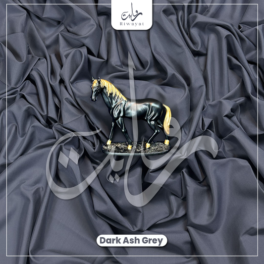 Italian Wash & Wear - Dark Ash Grey 019