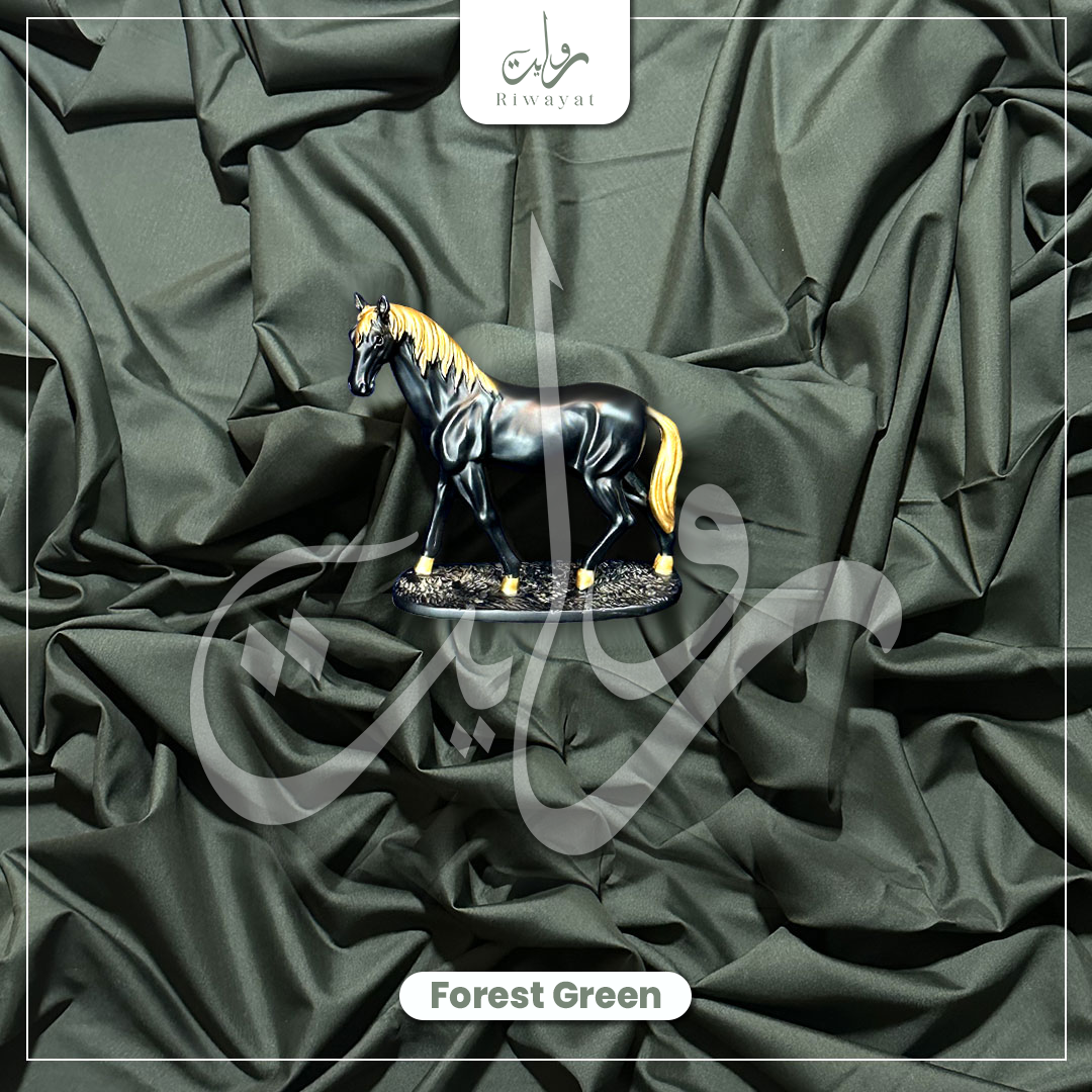 Italian Wash & Wear - Forest Green 002