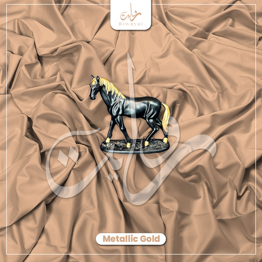 Italian Wash & Wear - Metallic Gold 009