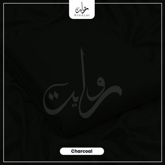 Italian Wash & Wear - Charcoal Grey 013 - Riwayat Fabrics