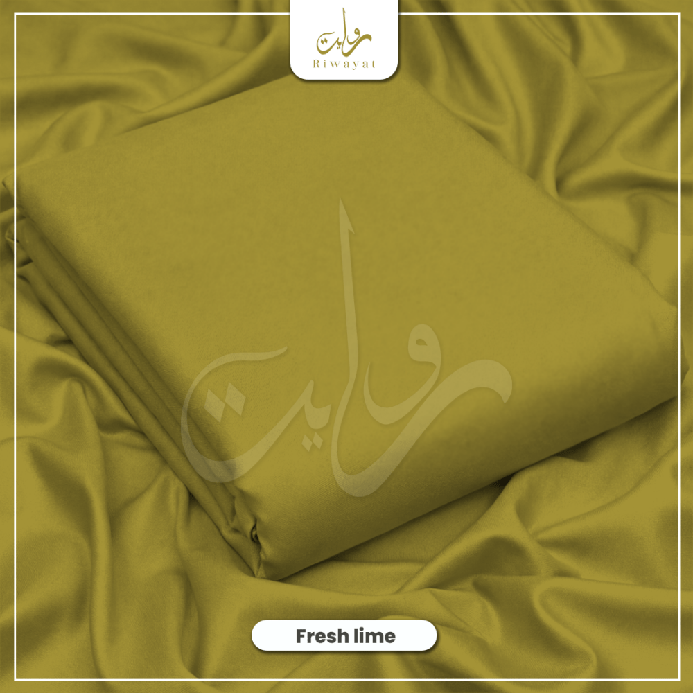 Italian Wash & Wear - Fresh Lime 024 - Riwayat Fabrics