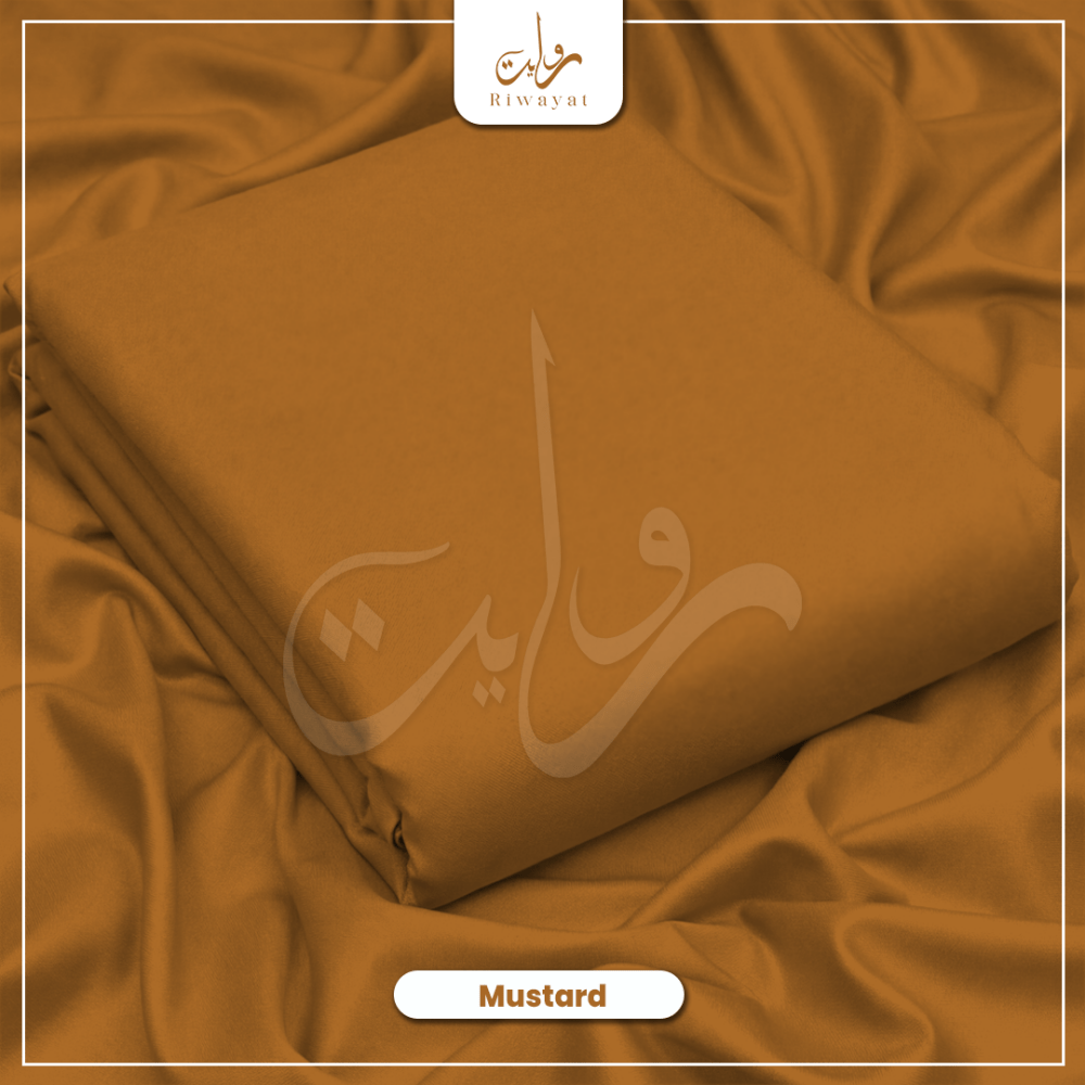 Italian Wash & Wear - Mustard 003 - Riwayat Fabrics