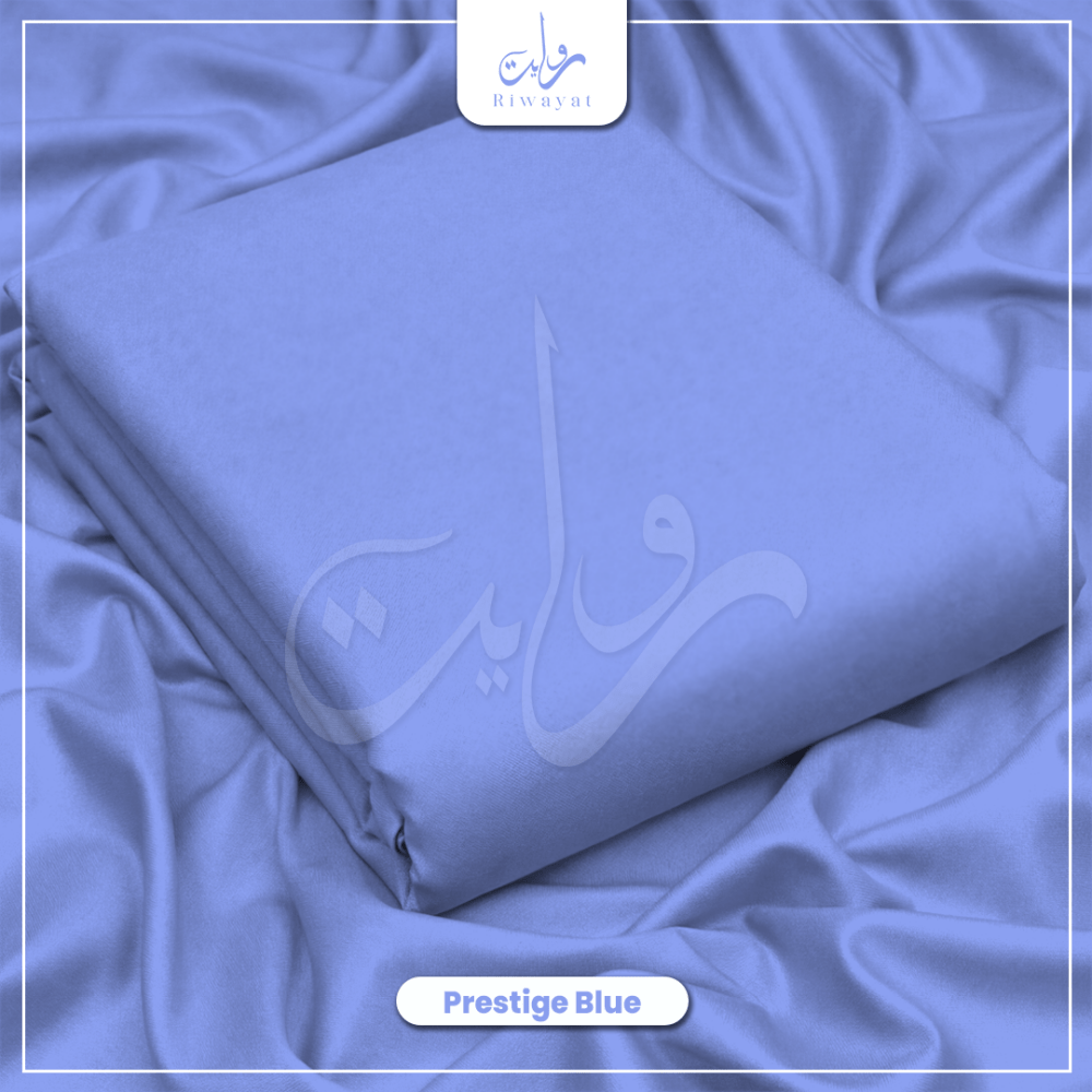 Italian Wash & Wear - Prestige Blue 017 - Riwayat Fabrics