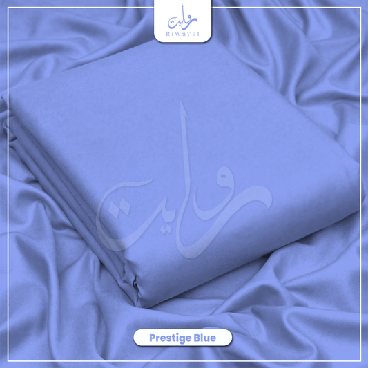 Italian Wash & Wear - Prestige Blue 017 - Riwayat Fabrics