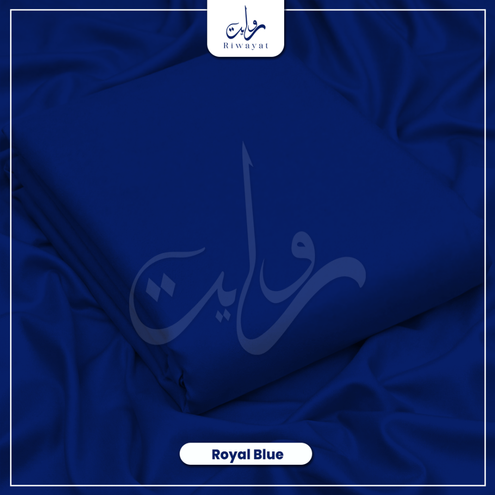 Italian Wash & Wear - Royal Blue 020 - Riwayat Fabrics