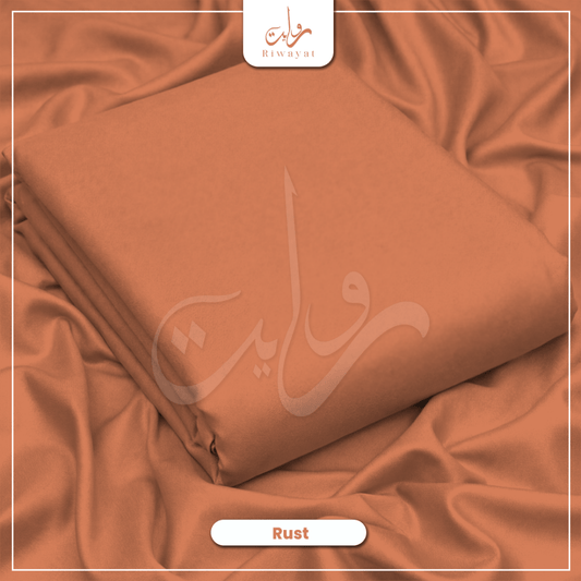 Italian Wash & Wear - Rust 007 - Riwayat Fabrics