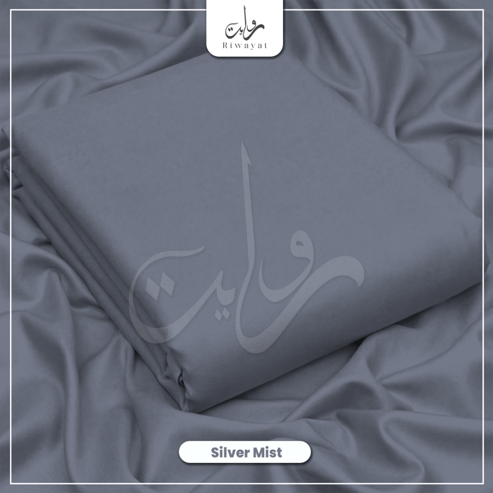 Italian Wash & Wear - Silver Mist 030 - Riwayat Fabrics