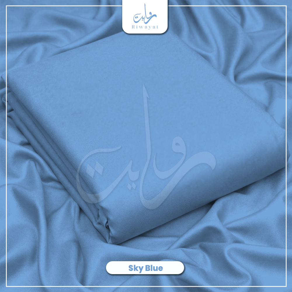 Italian Wash & Wear - Sky Blue 025 - Riwayat Fabrics