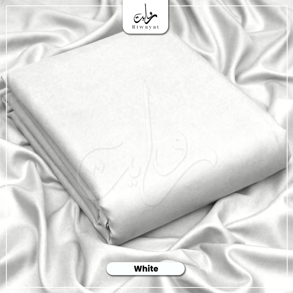 Italian Wash & Wear - White 029 - Riwayat Fabrics